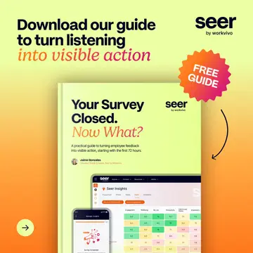 Workvivo by Zoom ad: 📊 What Happens After The Survey Matters