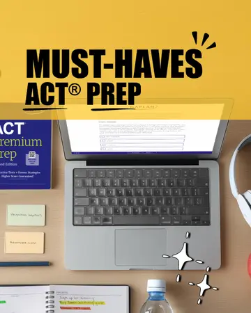Kaplan College Prep ad: Let’s build a survival kit for the ACT and SAT exams.