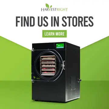 HarvestRight ad: Start Freeze Drying Today!