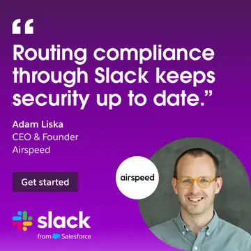 Slack ad: Get started