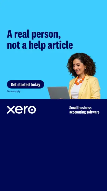 Xero ad: Get your set up, set
