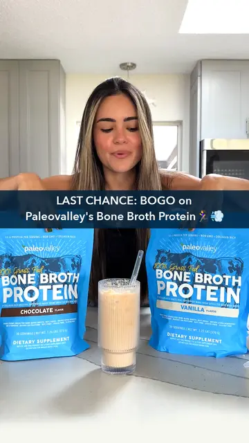 Paleovalley ad: BOGO Bone Broth Protein
